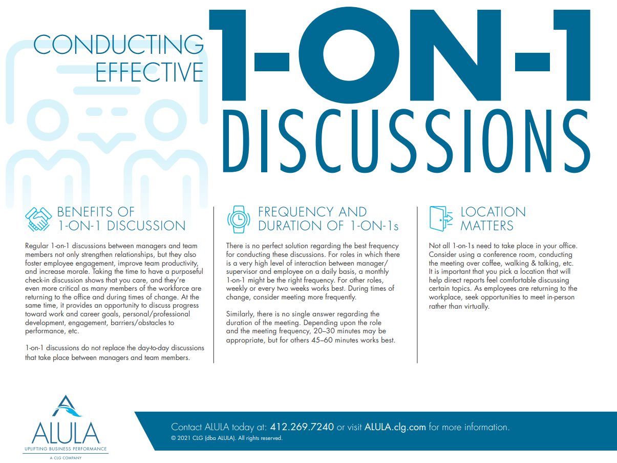 CONDUCTING EFFECTIVE 1-ON-1 DISCUSSIONS Image